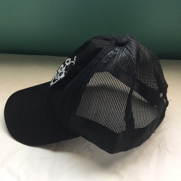 Chronic Strength black meshback velcro cap/hat - Picture 7 of 8